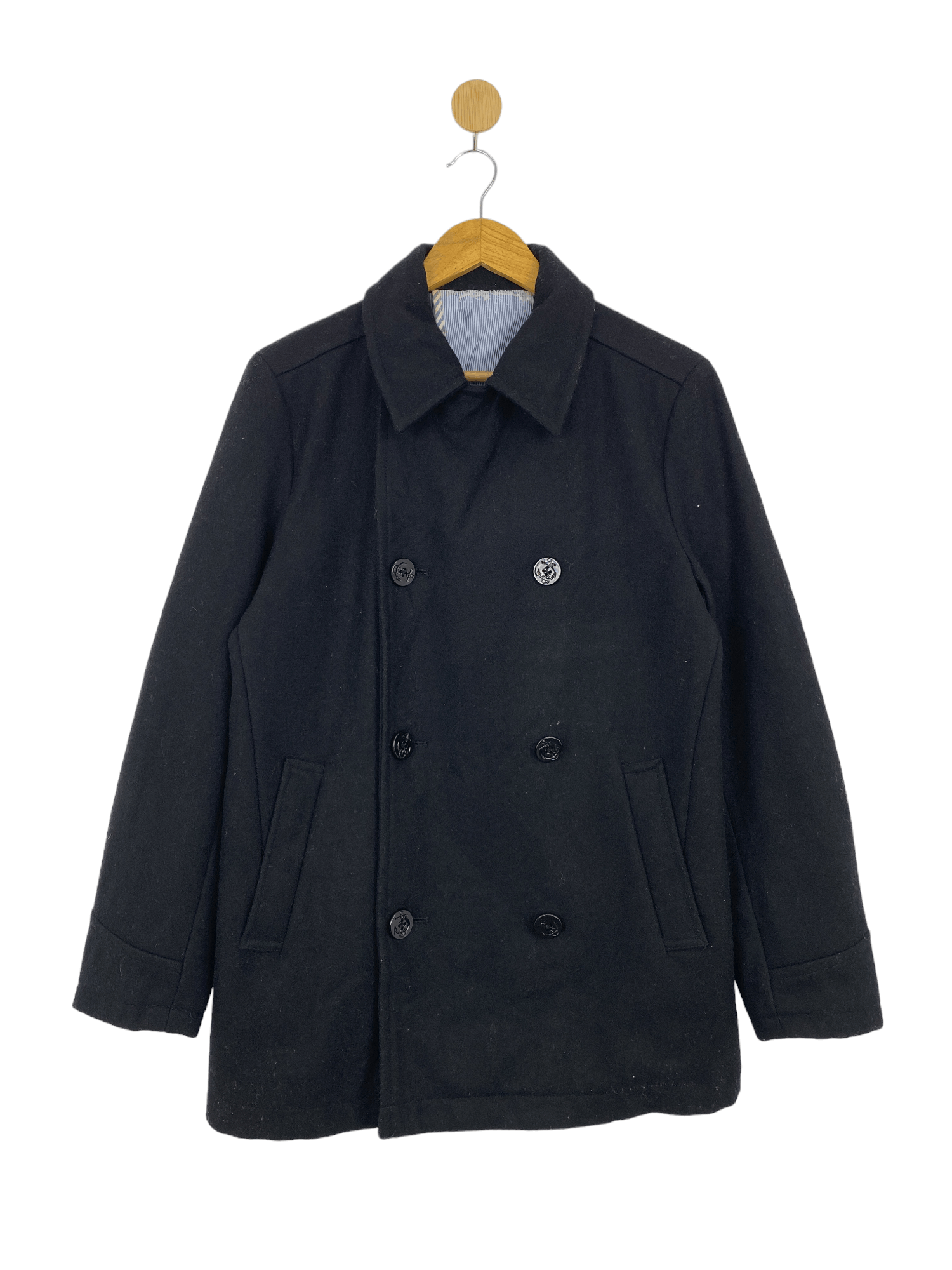 Vintage Beams Heart Double Breasted Wool Jacket