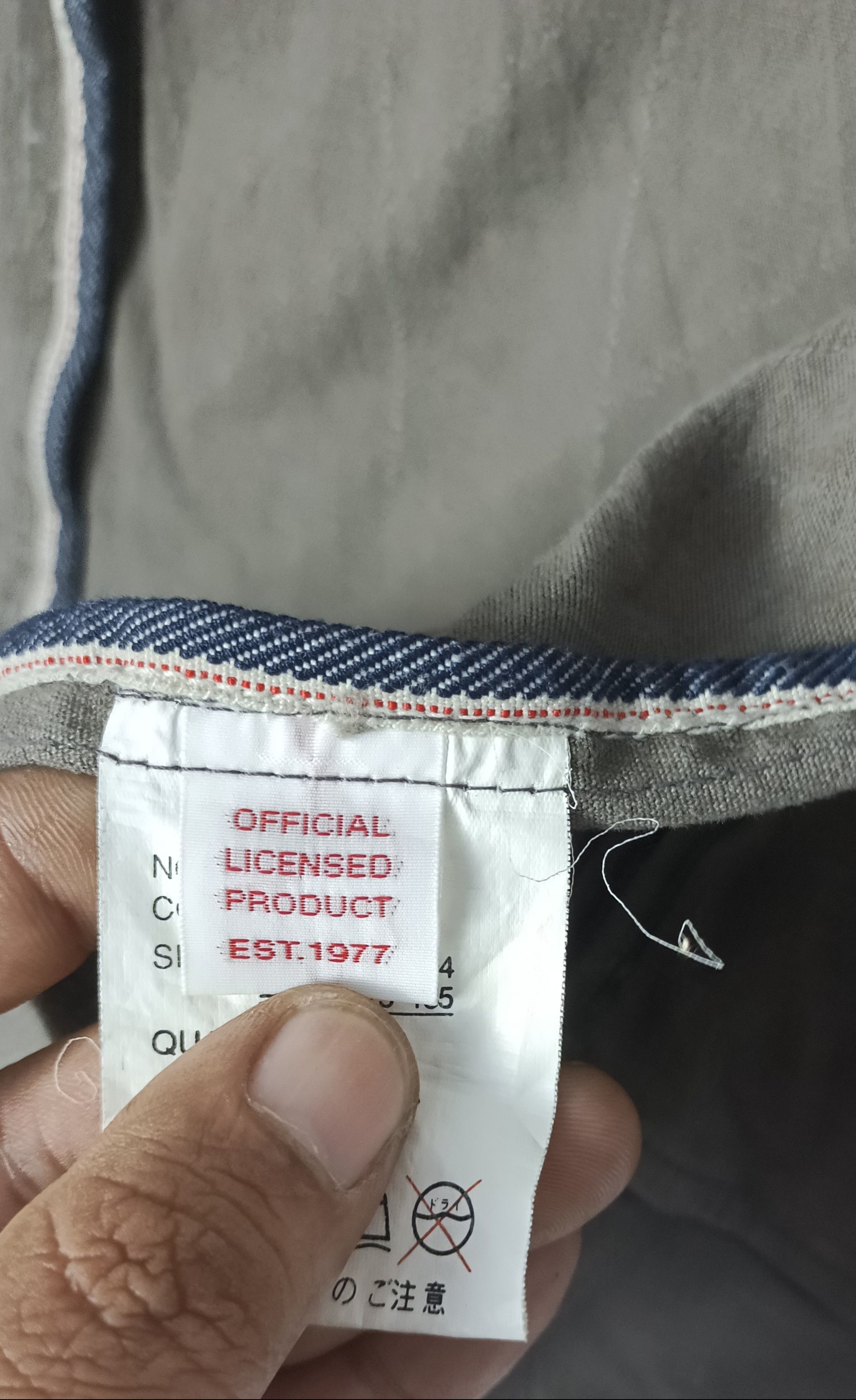 Japanese Brand Rare🔥Flying Scotsman Full Selvedge Rare Design Size US L / EU 52-54 / 3 - 17 Thumbnail