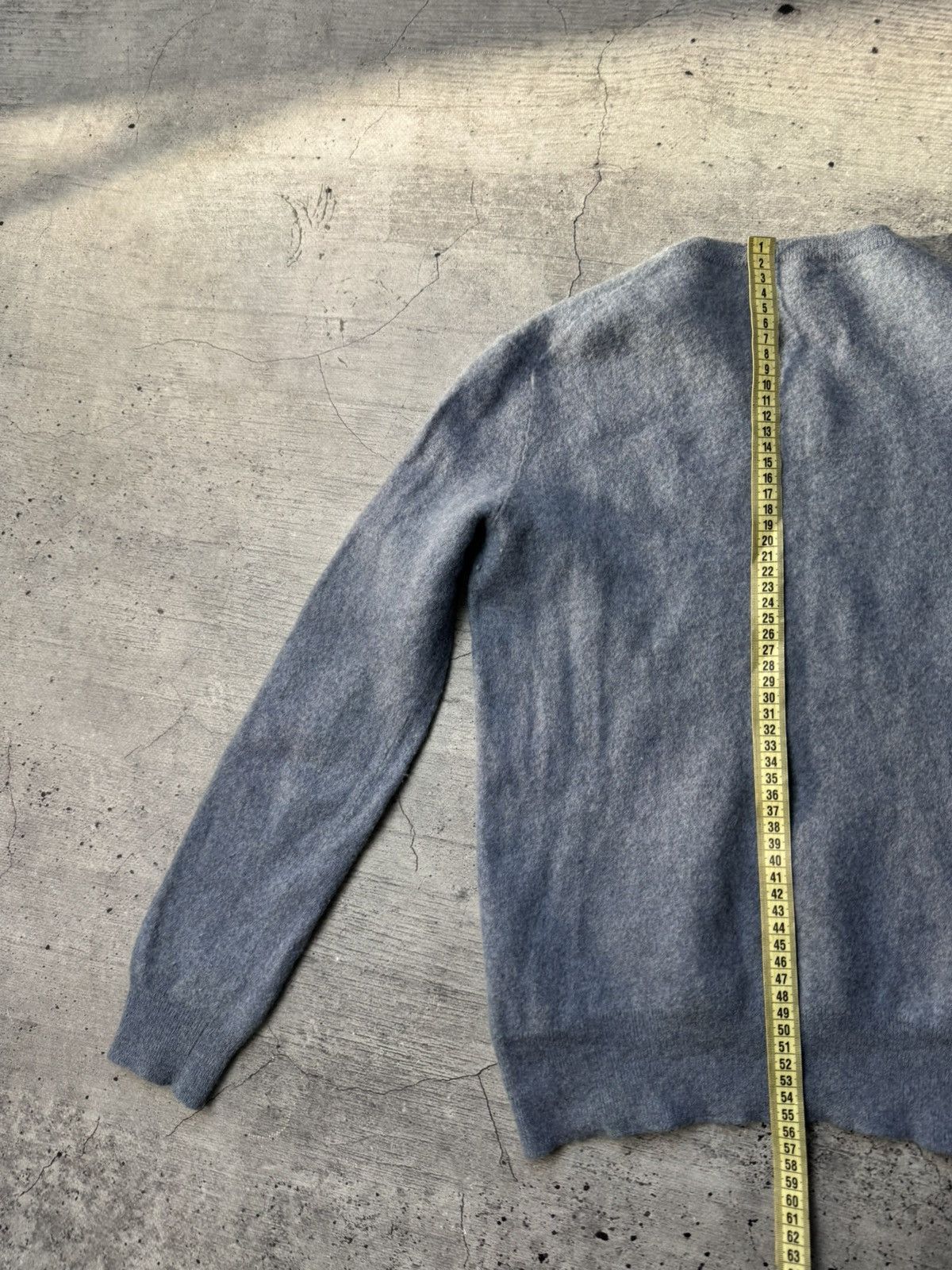 Polo Ralph Lauren Vintage Polo Ralph Lauren Blue Lambs Wool Crewneck Sweater Size US XXS / EU 40 - 10 Thumbnail