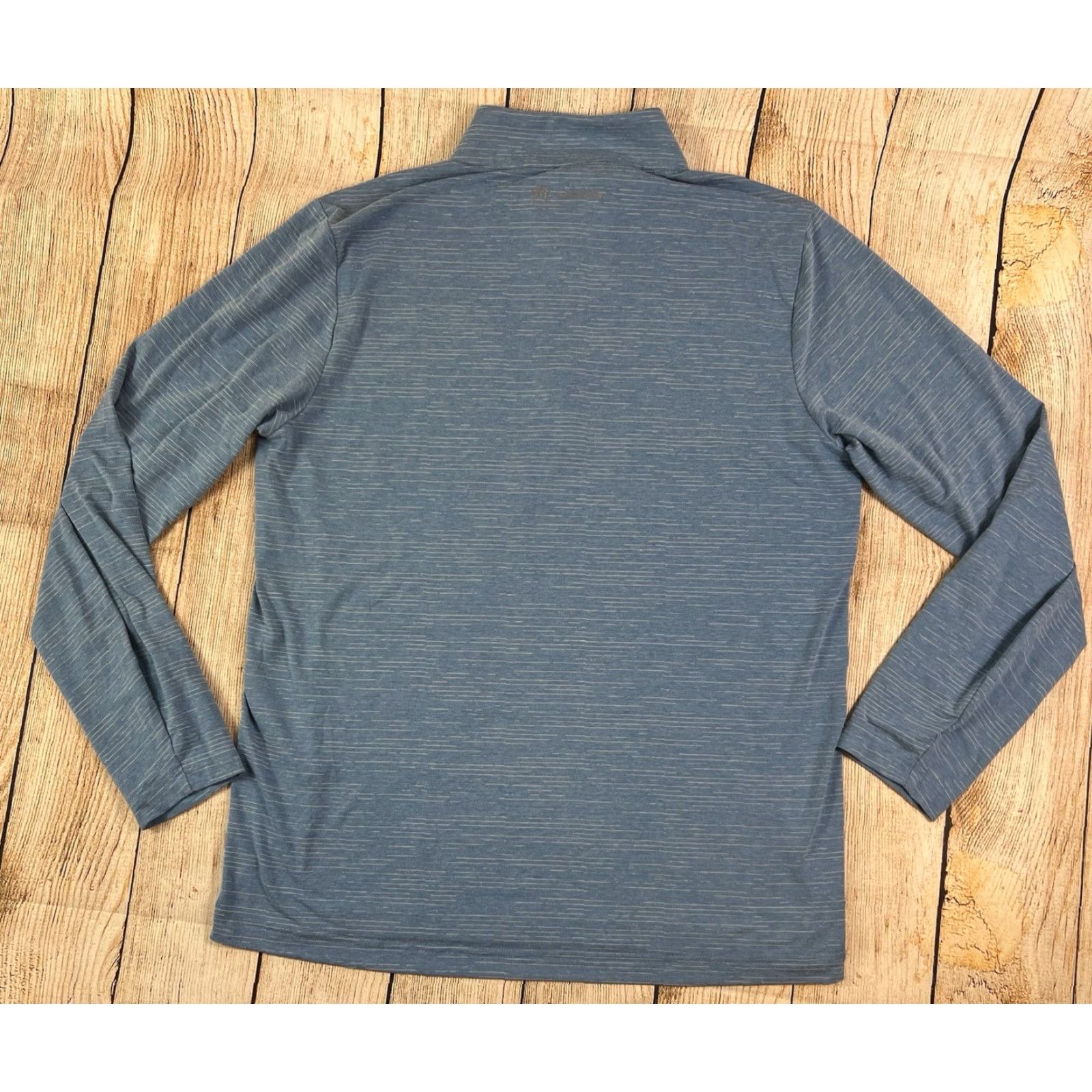 TravisMathew Mens Travis Mathew Golf 1/4 Zip Performance Stretch Tech Pullover Blue Shirt Size US M / EU 48-50 / 2 - 3 Thumbnail
