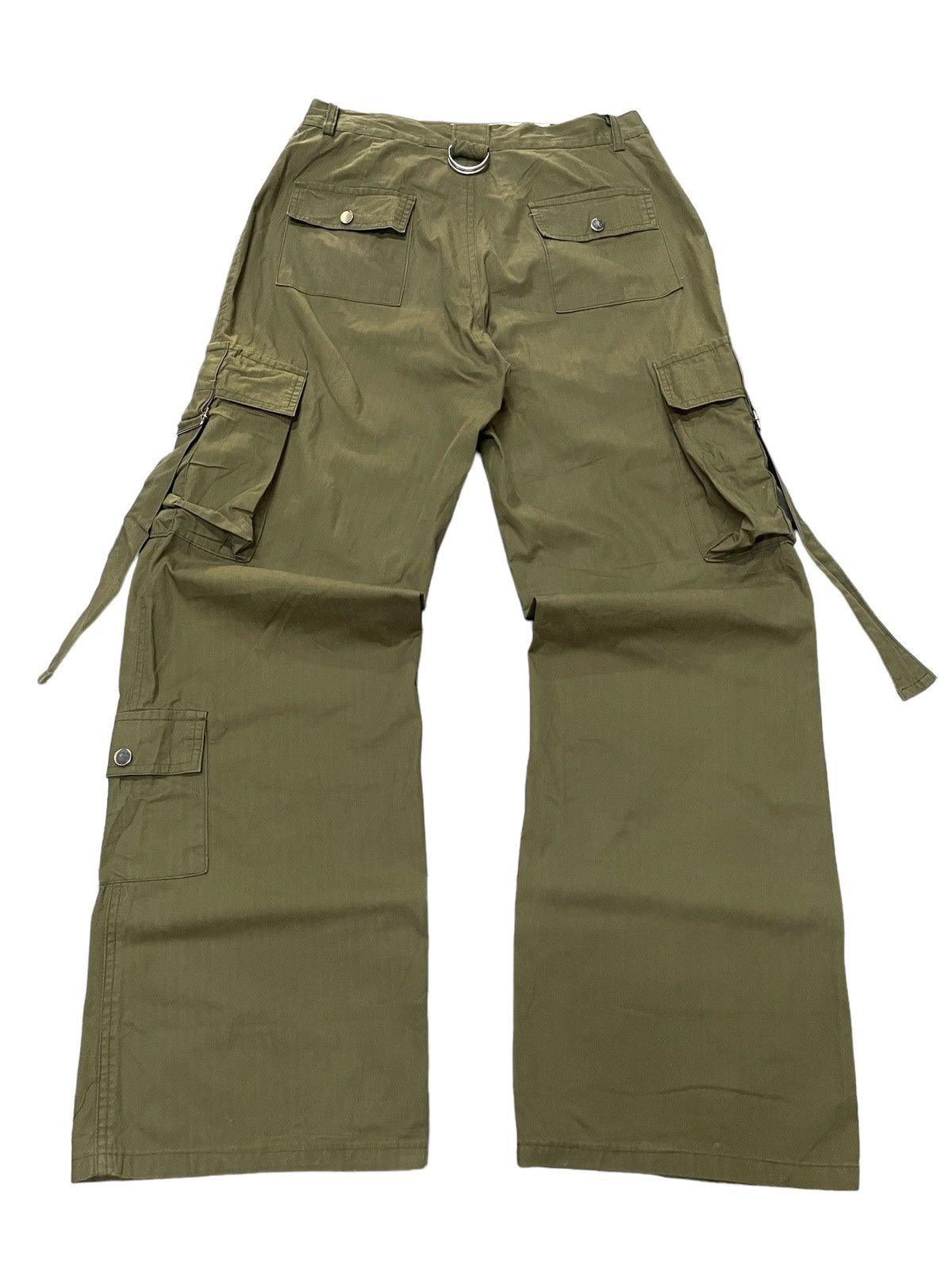 Japanese Brand × Junya Watanabe Atlantis Japan Wide Baggy Loose Parachute Cargo Pants Size US 31 - 2 Thumbnail