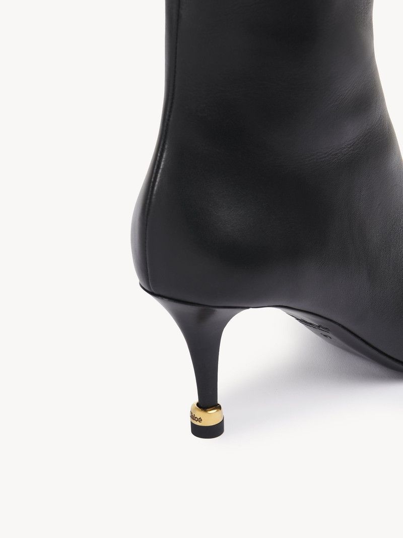 Chloe o1loc1c10226 Andrea Boots in Black Size US 7 / IT 37 - 5 Thumbnail