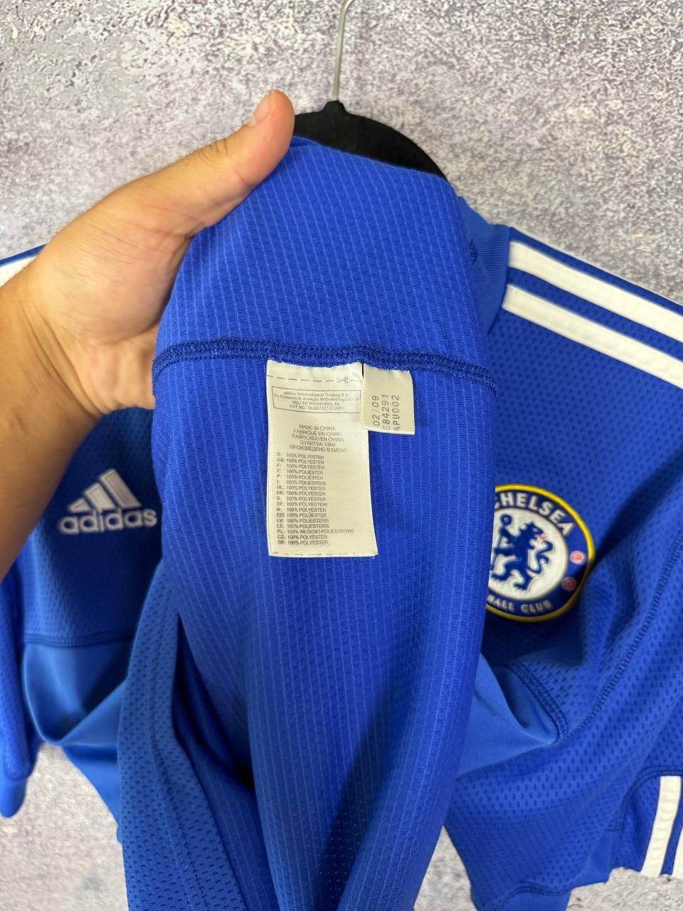 Adidas Vintage Chelsea 2009/10 Adidas Soccer Jersey Medium Size US M / EU 48-50 / 2 - 12 Thumbnail