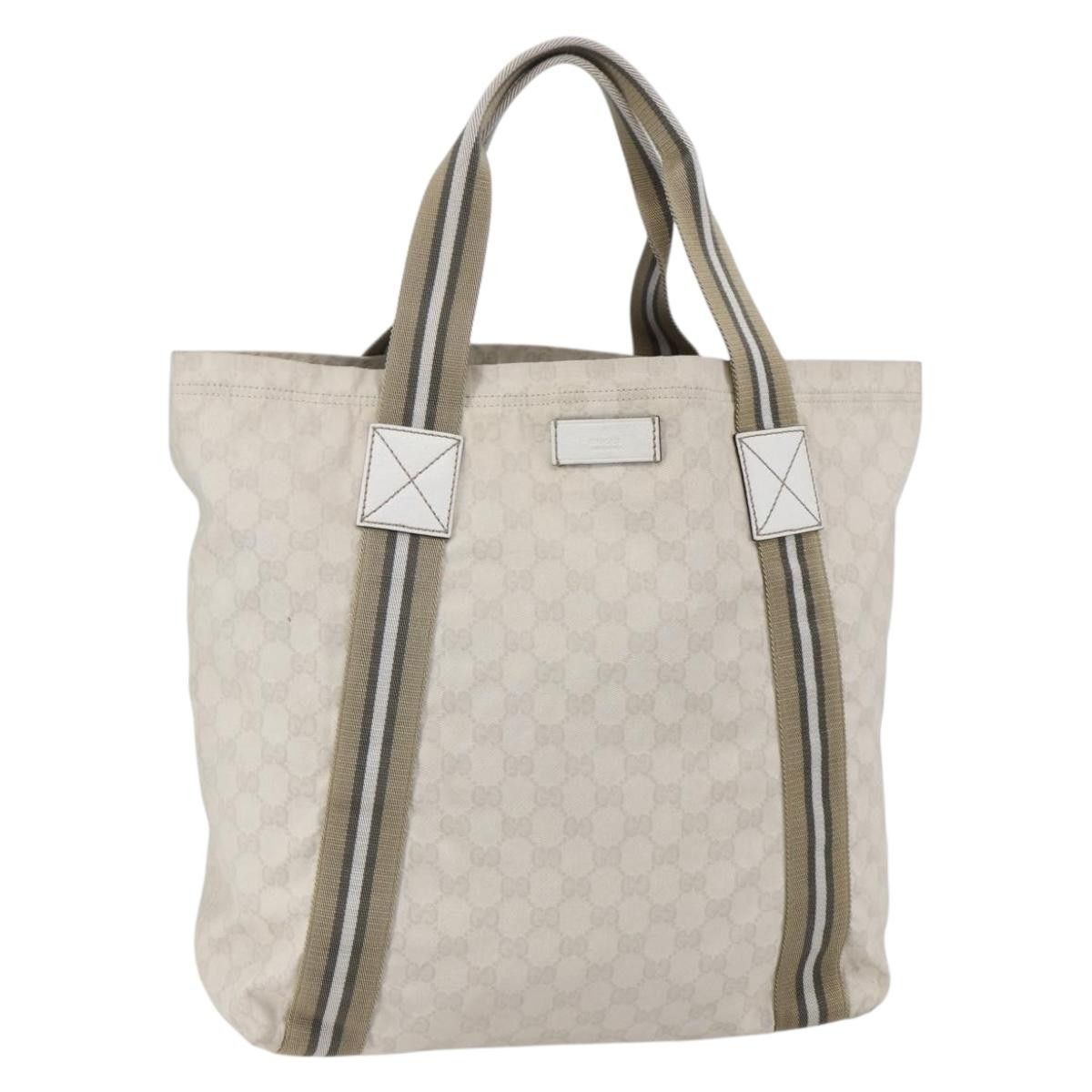 Gucci Gucci Original Web Tote GG Canvas Size ONE SIZE - 1 Thumbnail