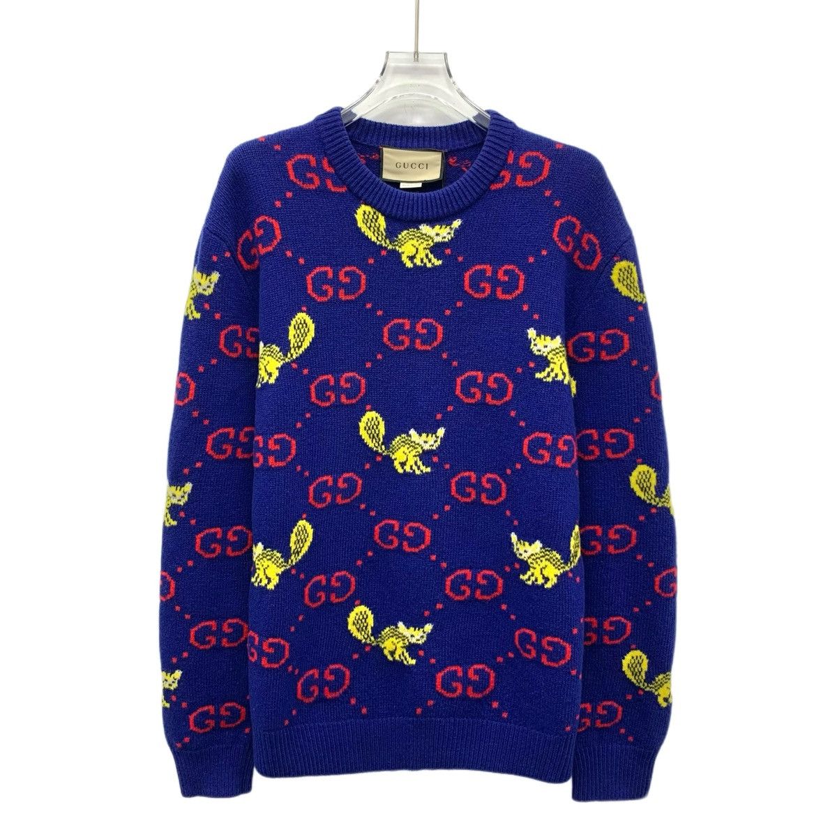 Gucci Gucci x Freya Hartas Crew Neck Long Sleeve Sweater K26WX Size XS / US 0-2 / IT 36-38 - 1 Thumbnail