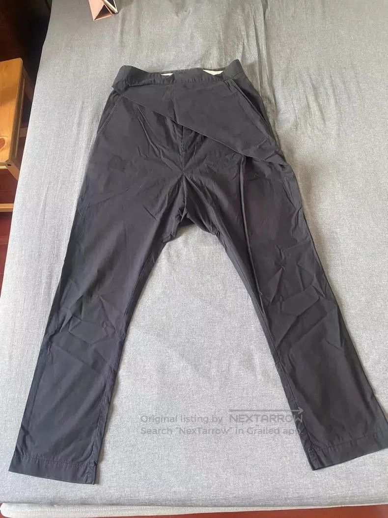 Rick Owens Rick Owens Men's Asymmetrical Casual Pants. Size US 39 - 1 Thumbnail