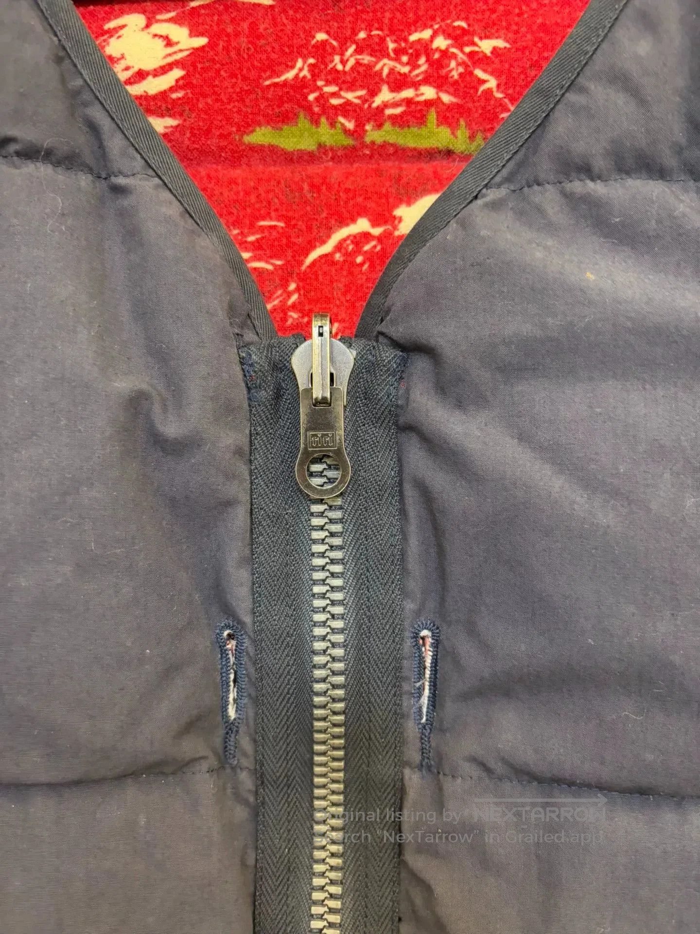 visvim Reversible Down Vest.