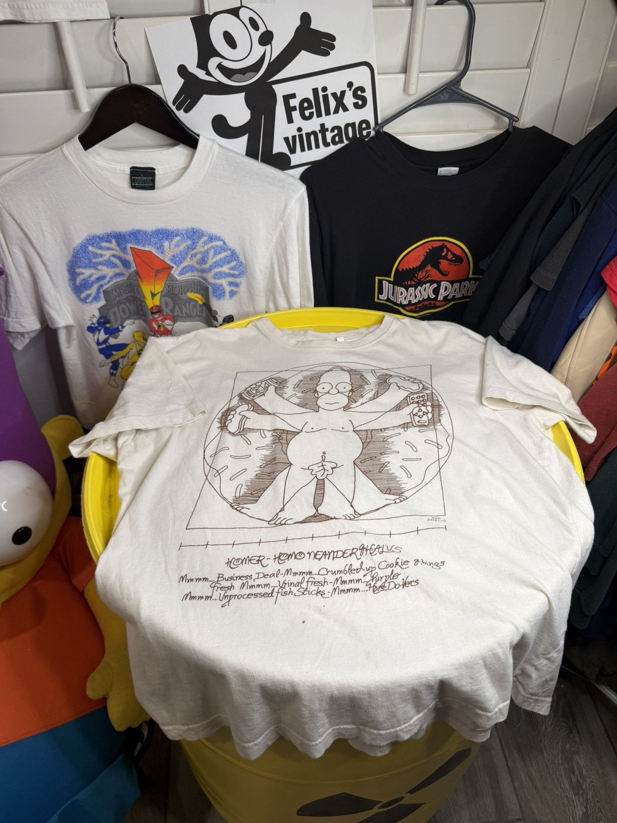 Vintage 1990s Simpsons vintage graphic T-shirt Size US M / EU 48-50 / 2 - 3 Thumbnail