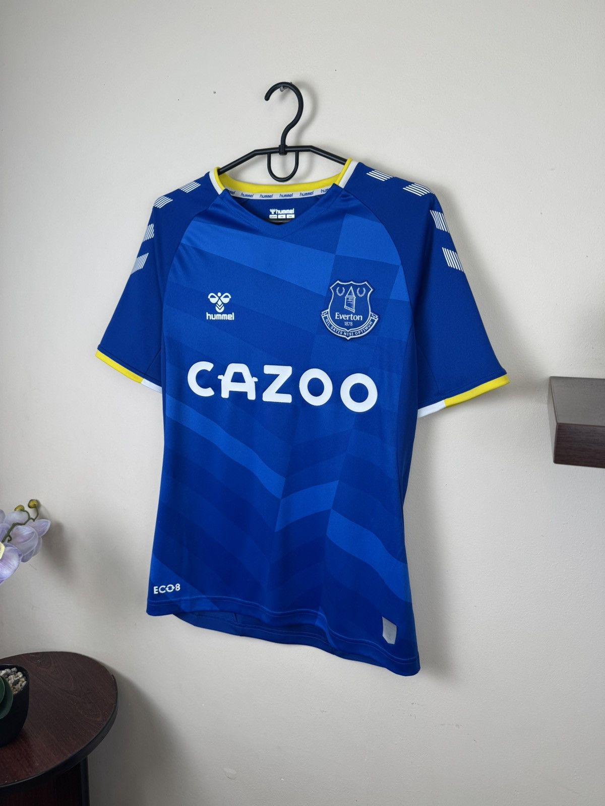 Hummel Hummel Everton FC 2021-22 Official Home Soccer Jersey S Size US S / EU 44-46 / 1 - 3 Thumbnail