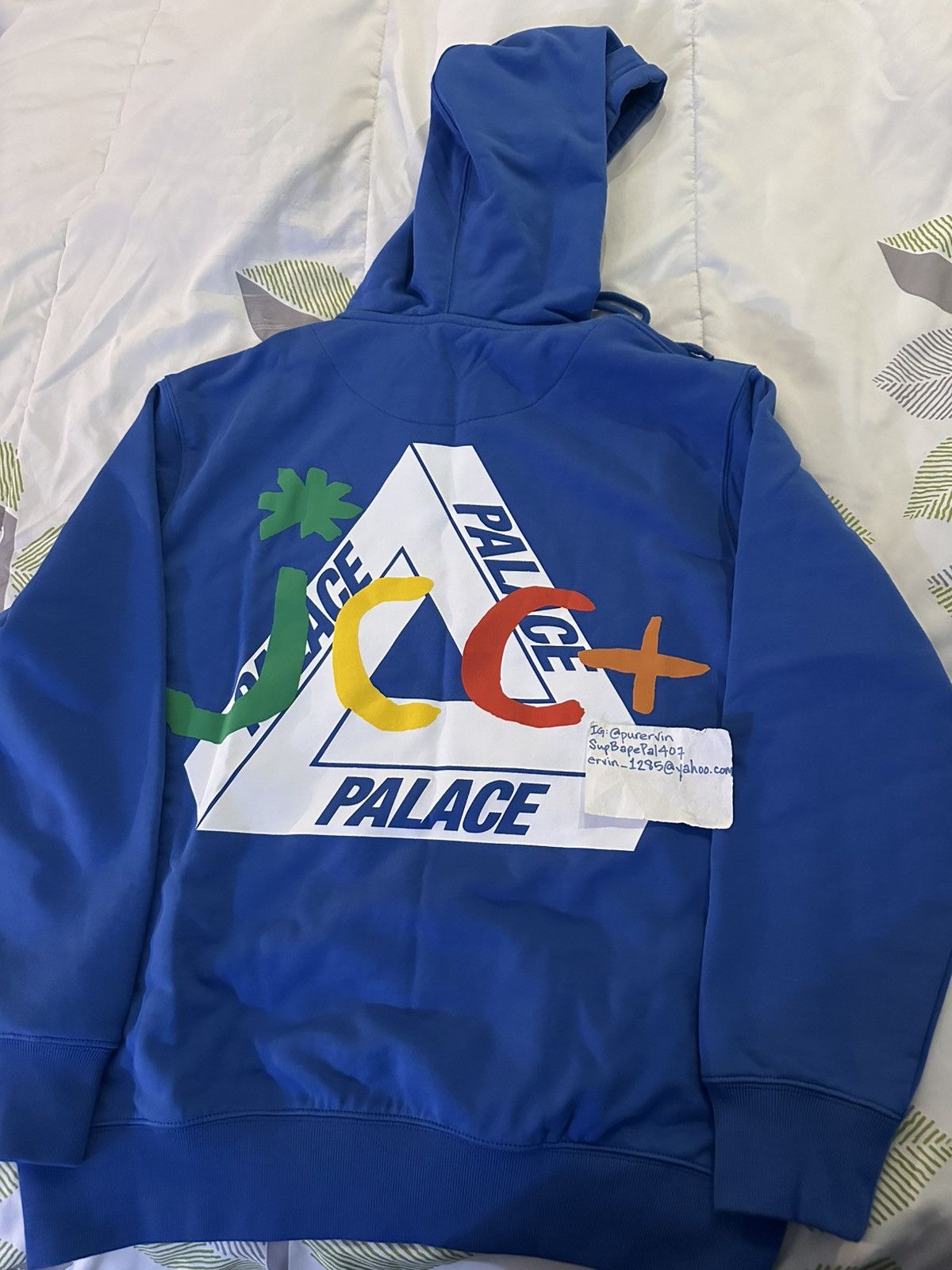Palace JC/DC Hood Blue size Large Size US L / EU 52-54 / 3 - 2 Thumbnail