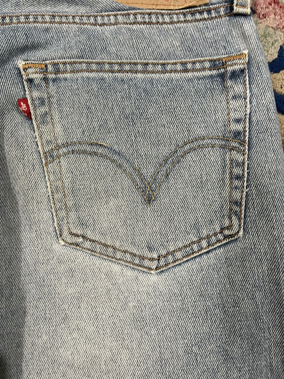 LVC × Levi's × Levi's Vintage Clothing Vintage Levi’s 529 Low Rise Straight Distressed Denim Size US 34 / EU 50 - 13 Thumbnail
