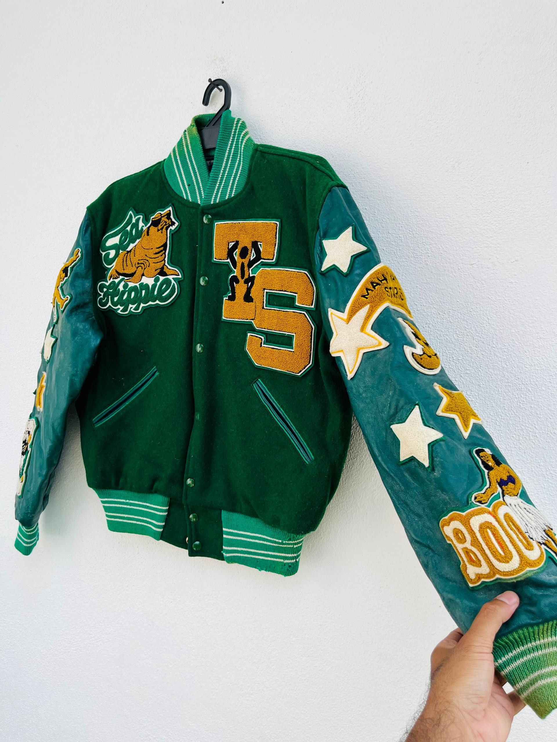 NFL Vintage Catchball Sea Hippie Hip Hop Fashion Style Size US L / EU 52-54 / 3 - 3 Thumbnail