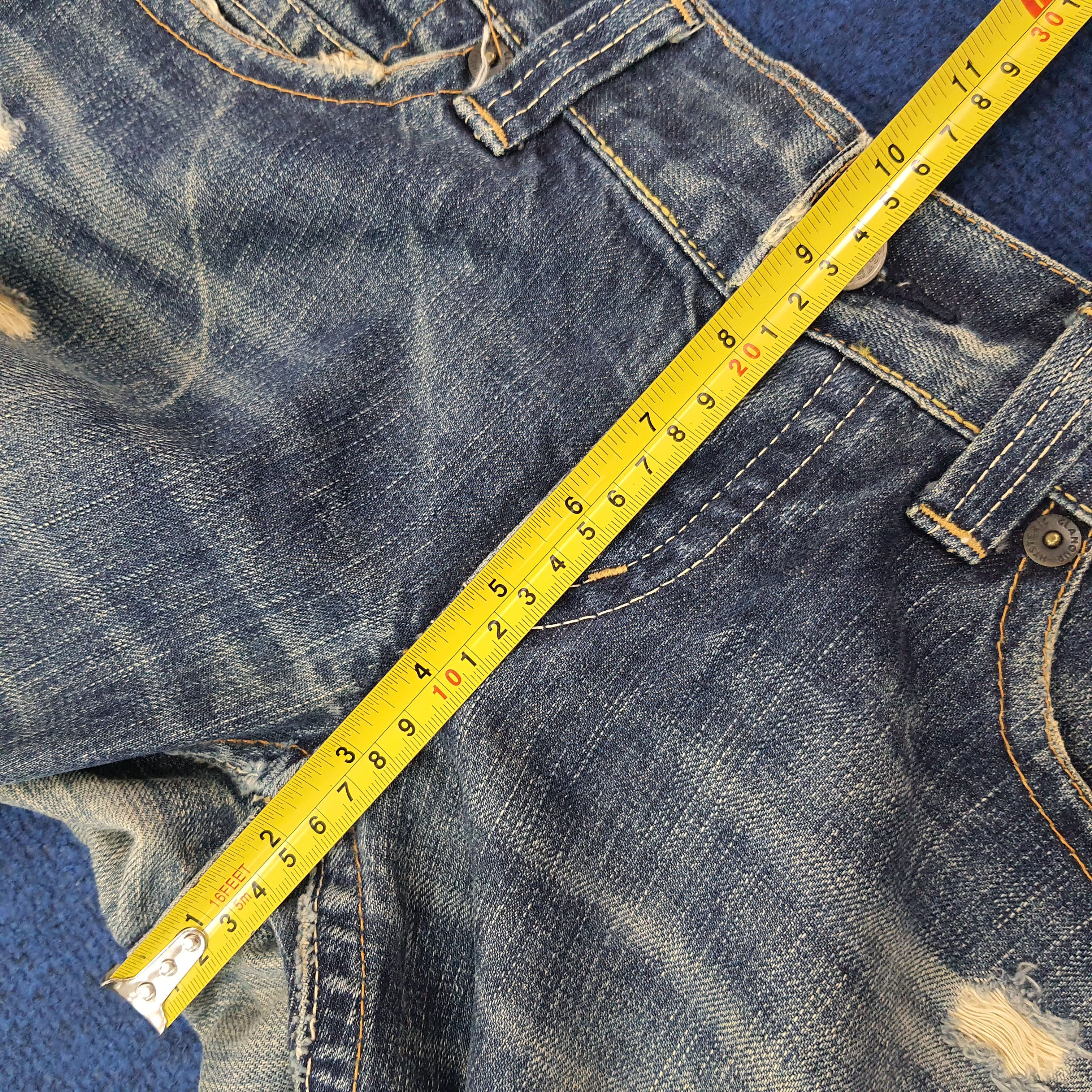 Hysteric Glamour Vintage Hysteric Glamour Kinky Custom Logo Jeans C258N12 Size 31" - 13 Thumbnail