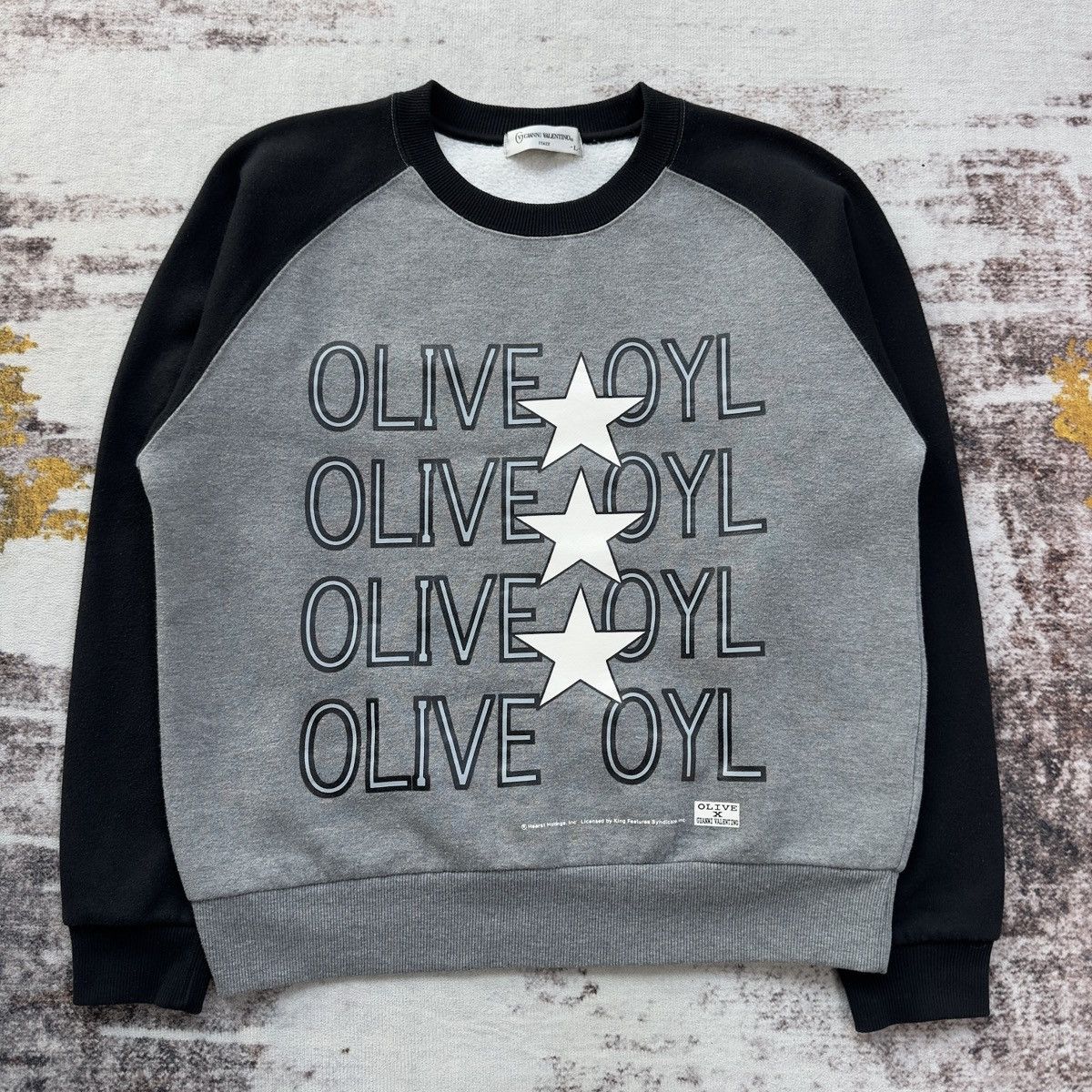 Gianni Valentino VINTAGE OLIVE OYL X GIANNI VALENTINO SWEATSHIRT Size US XS / EU 42 / 0 - 2 Thumbnail