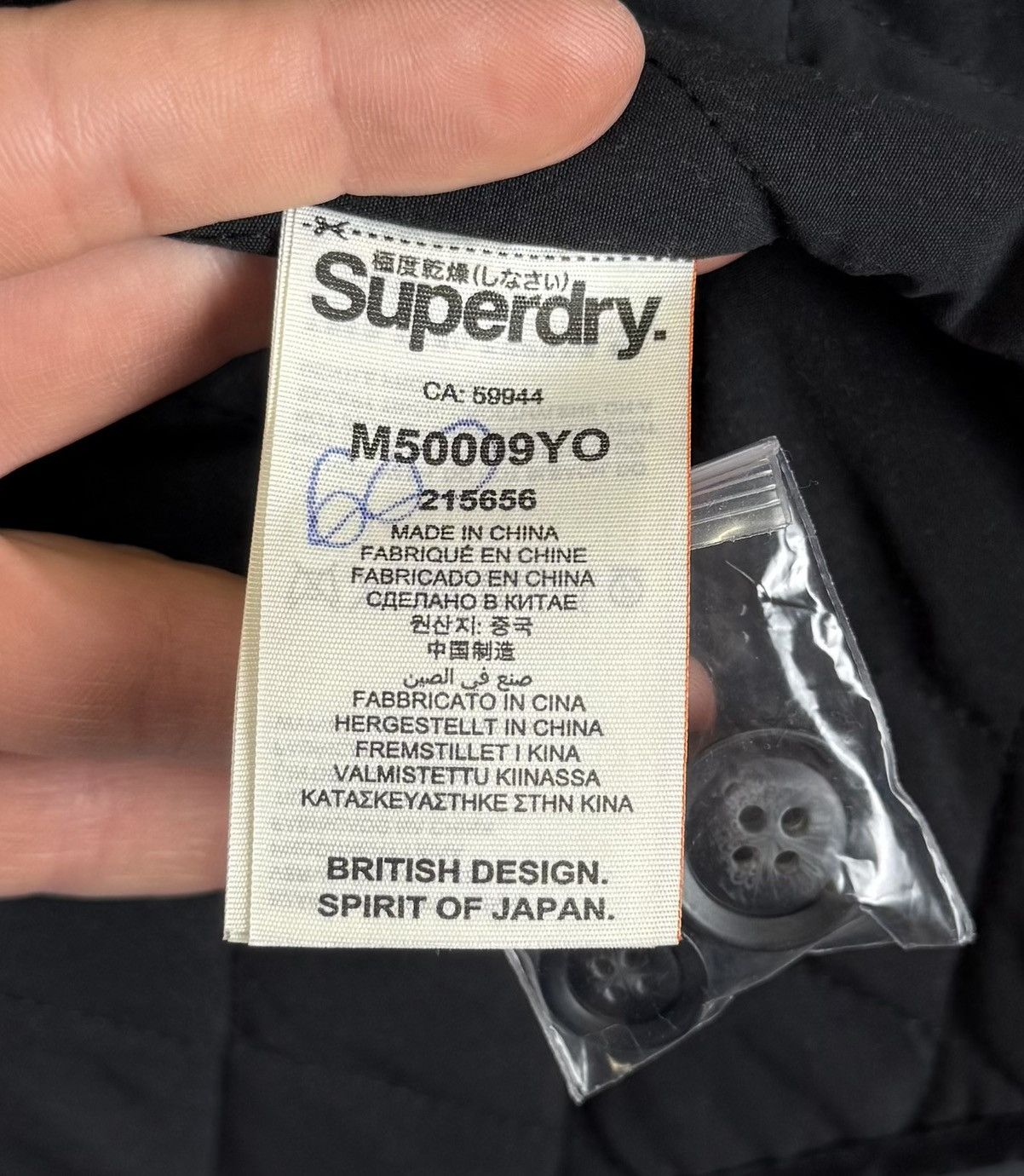 Superdry Superdry Coat Jacket Women’s Size S Top Full Zip Black Size S / US 4 / IT 40 - 11 Thumbnail