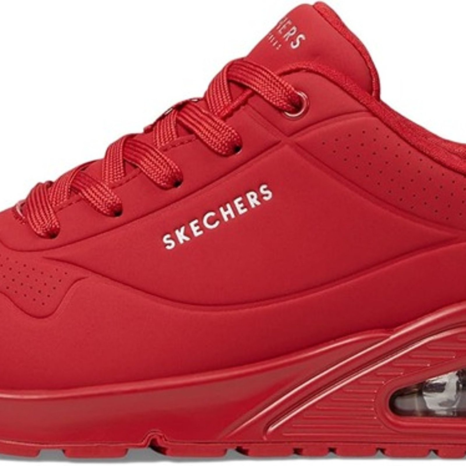 SKECHERS Skechers Women's Uno Stand On Air Sneaker, Red Sz 8 Size US 8 / IT 38 - 6 Thumbnail