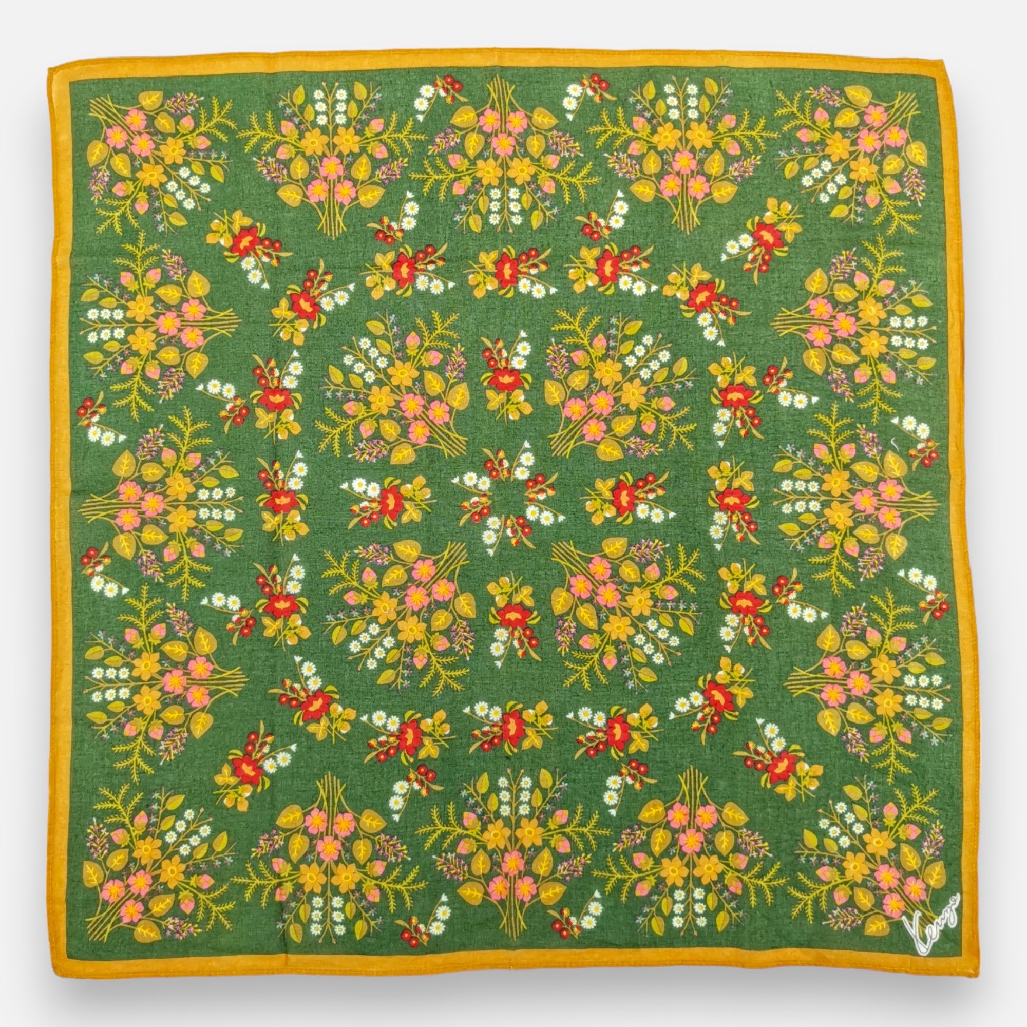 Kenzo × Vintage Vintage Kenzo Handkerchief Neckerchief Bandana Size ONE SIZE - 2 Thumbnail