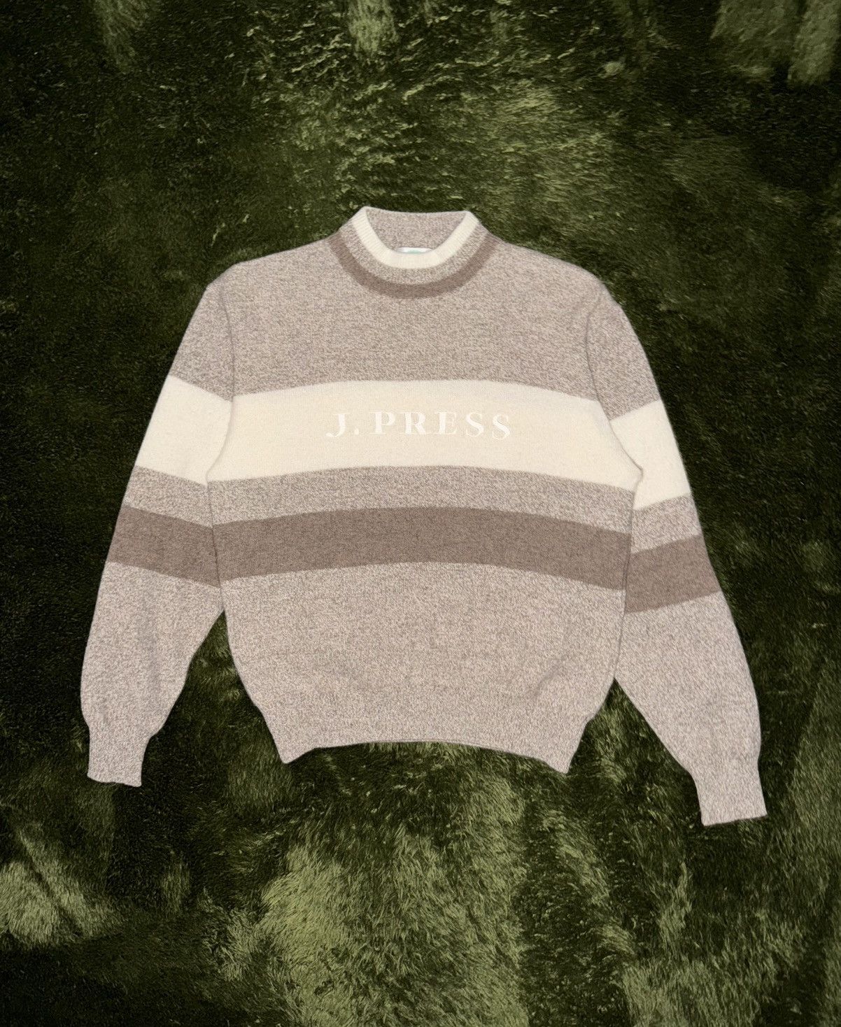 J. Press [M] J.Press Made in Japan embroidery logo Mock Neck Knit Size US M / EU 48-50 / 2 - 1 Thumbnail