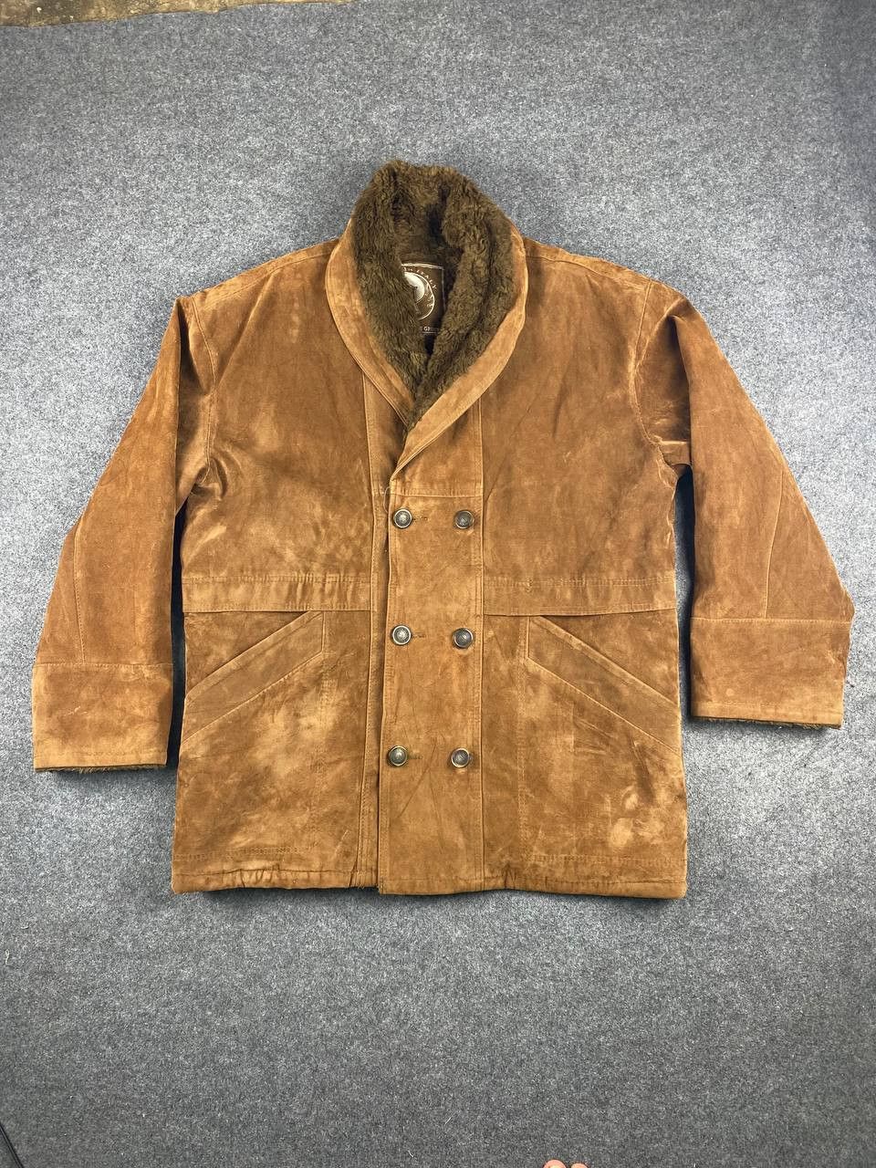 Leather alta moda leather jacket sherpa lining made in italy Size US XL / EU 56 / 4 - 1 Thumbnail