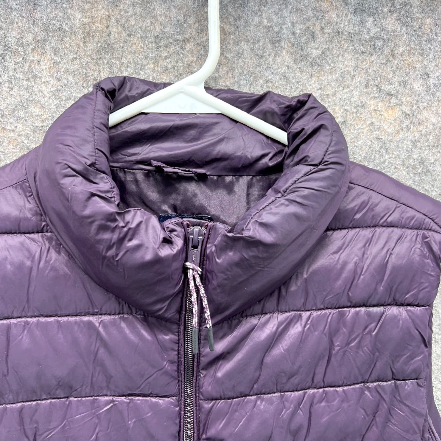 Gap Gap Puffer Jacket Women Large Purple Full Zip Sleeveless Polyester Nylon Jacket Size L / US 10 / IT 46 - 5 Thumbnail