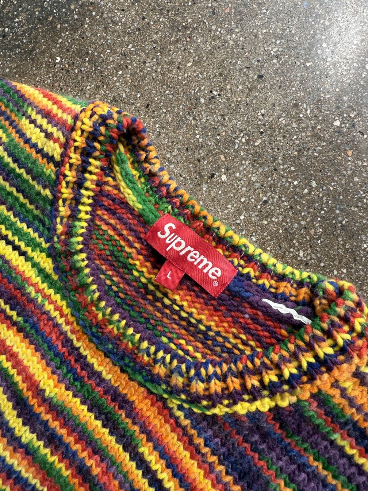 Supreme Supreme Static Sweater Multicolor Size US L / EU 52-54 / 3 - 3 Thumbnail