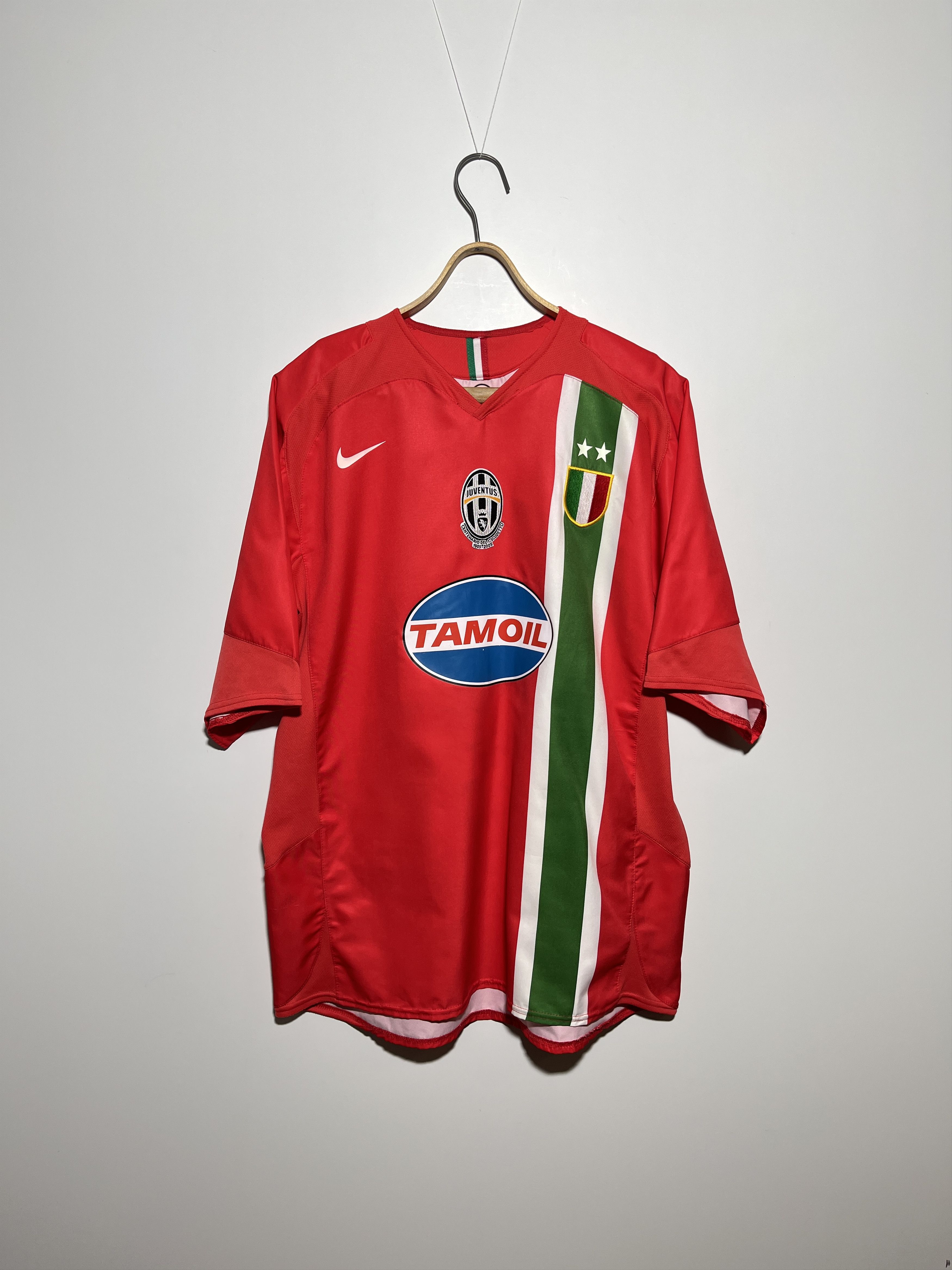 Nike × Vintage Nike Juventus #18 Mutu 2005-2006 Third Football Jersey Size US XL / EU 56 / 4 - 1 Thumbnail
