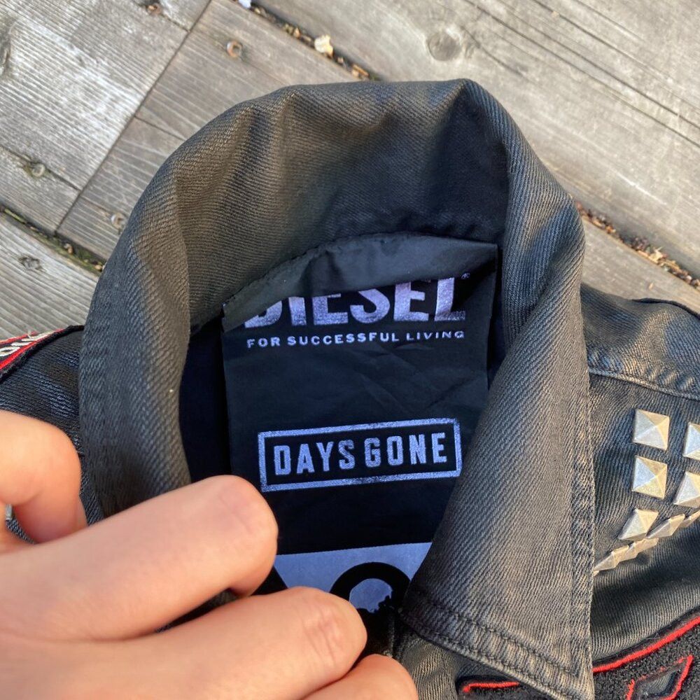 Diesel RARE Diesel X Days Gone PS4 Game Collab Leather Jacket Vest Size US S / EU 44-46 / 1 - 6 Thumbnail