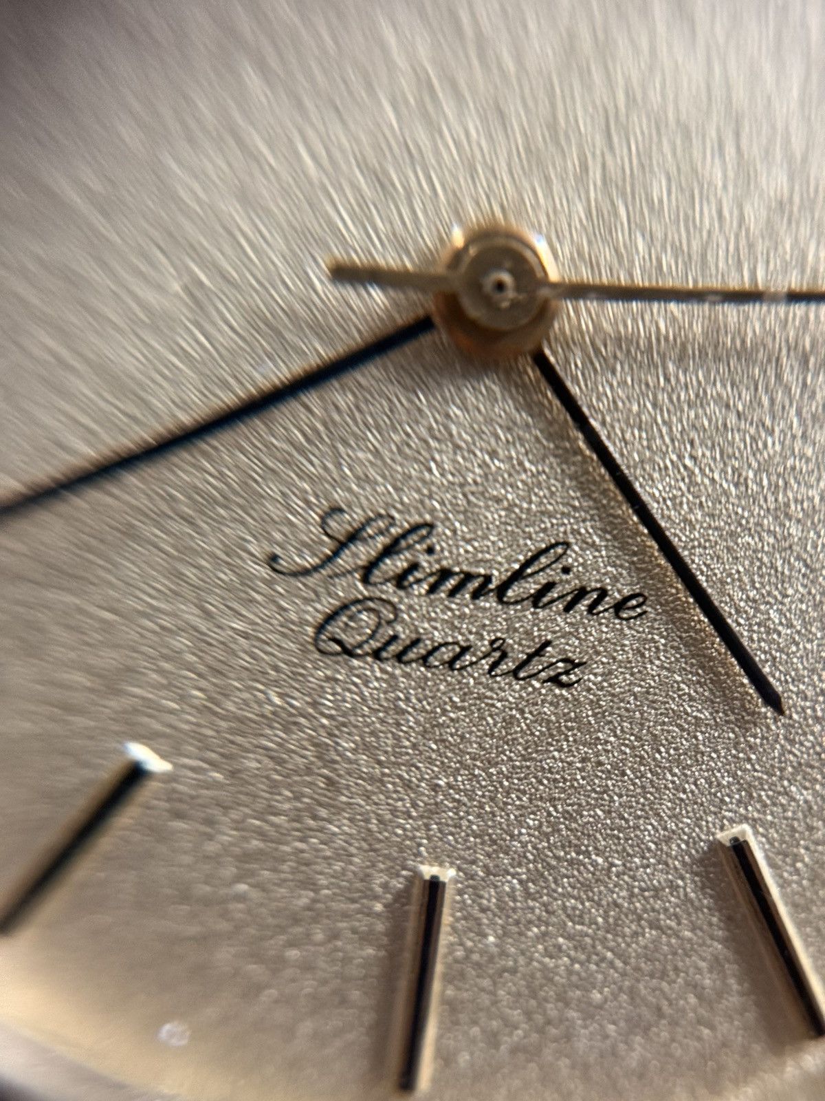 Vintage JULES JURGENSEN Slimline Swiss Quartz Watch 14KT. Size ONE SIZE - 4 Thumbnail
