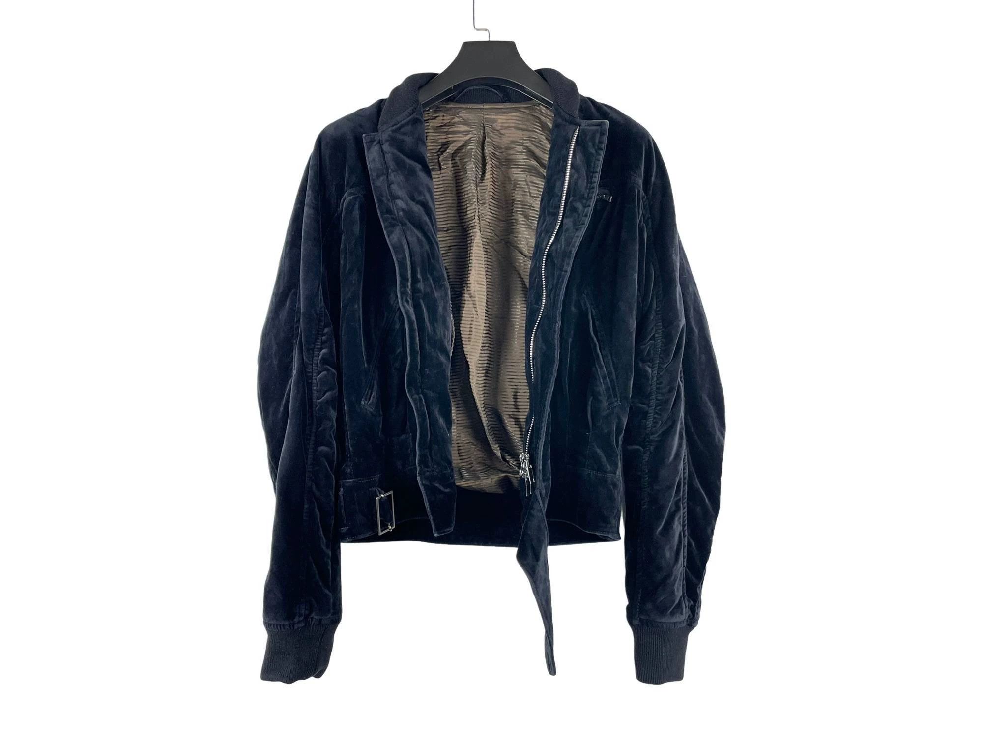 Haider Ackermann Haider Ackermann OG Velvet Bomber Jacket Black Size US M / EU 48-50 / 2 - 3 Thumbnail