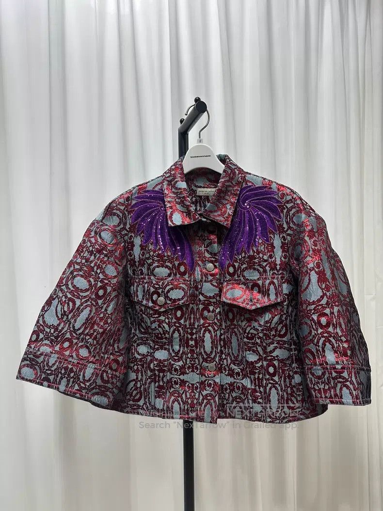 Dries Van Noten Dries Van Noten Beaded Embroidered Short Jacket Size M / US 6-8 / IT 42-44 - 1 Thumbnail