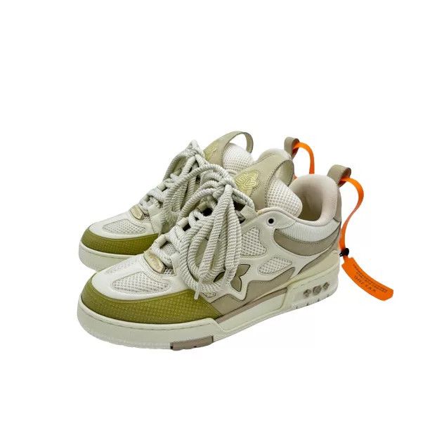 Louis Vuitton LV Skate Shoes Size 41 White Brown Size US 8 / EU 41 - 1 Thumbnail