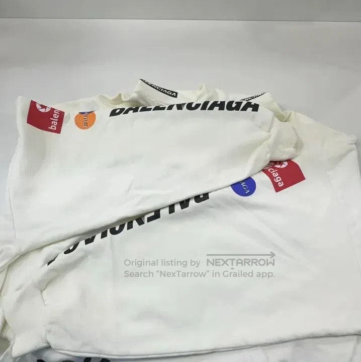 Balenciaga Balenciaga FW23 Logo Print Hoodie for All. Size US M / EU 48-50 / 2 - 4 Thumbnail