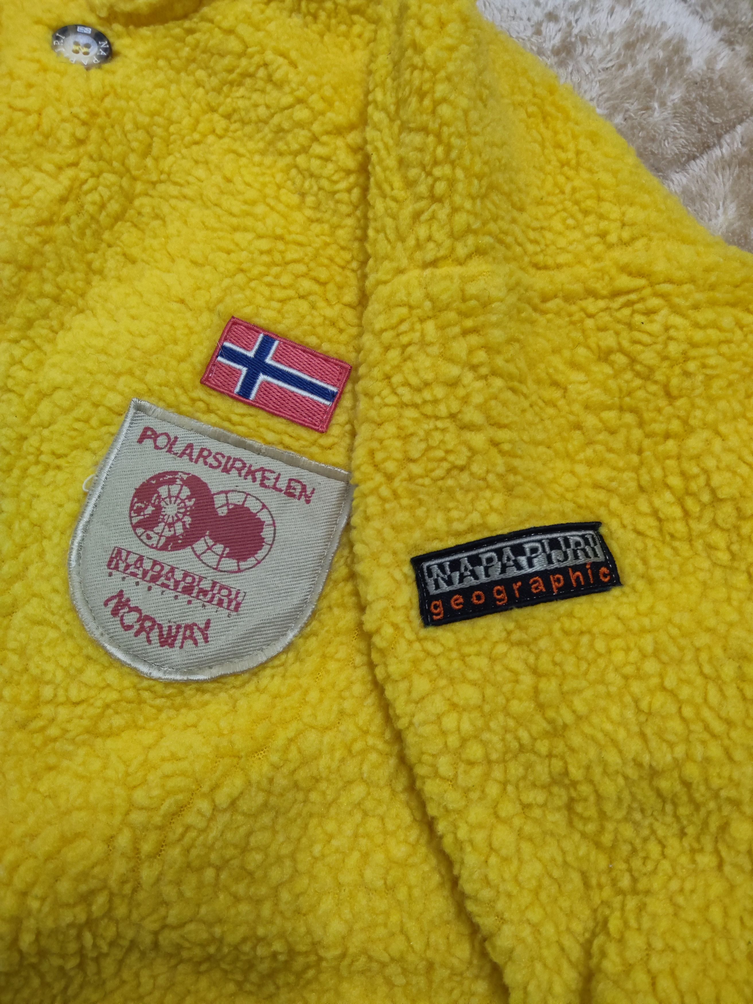 Napapijri Napapijri Button Up Fleece Jacket Size US XS / EU 42 / 0 - 5 Thumbnail