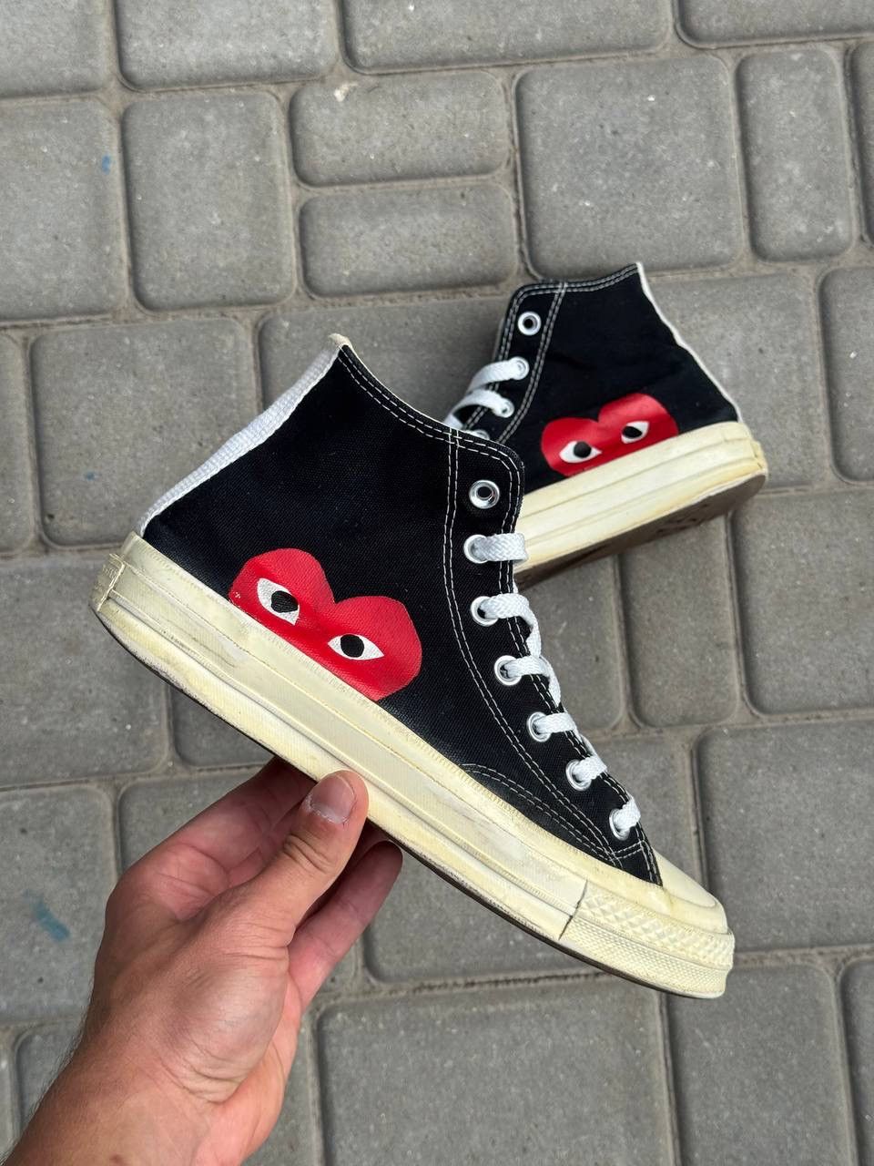 Comme des Garcons Converse Comme Des Garcons Chuck Taylor Low Trainer 6 Size US 6 / EU 39 - 1 Thumbnail