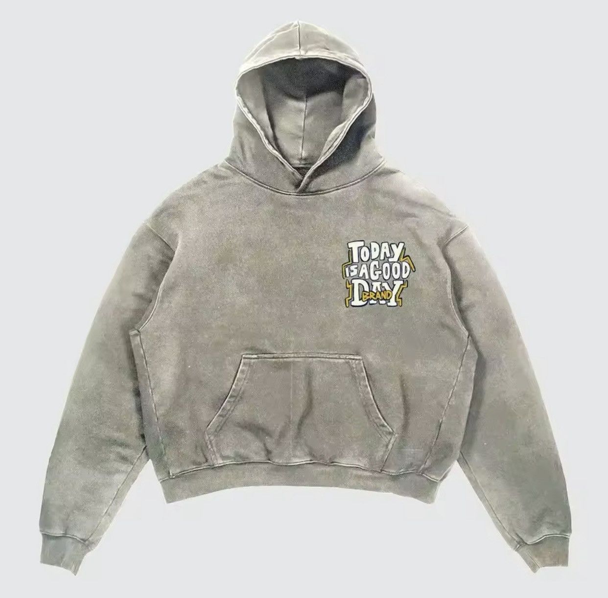 Japanese Brand Y2K Retro Hooded Sweatshirt Size US L / EU 52-54 / 3 - 2 Thumbnail
