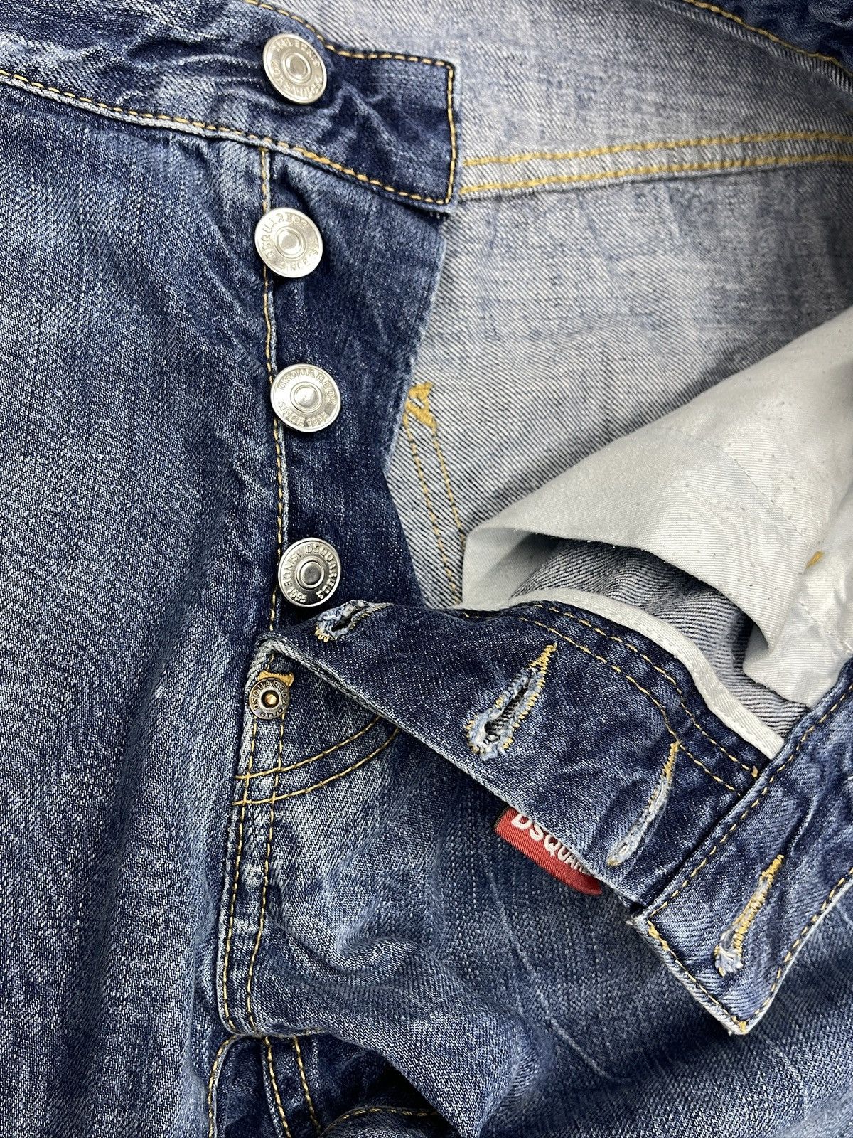 Dsquared2 Dsquared2 Classic Kenny Jeans Denim Distressed Size US 34 / EU 50 - 15 Thumbnail