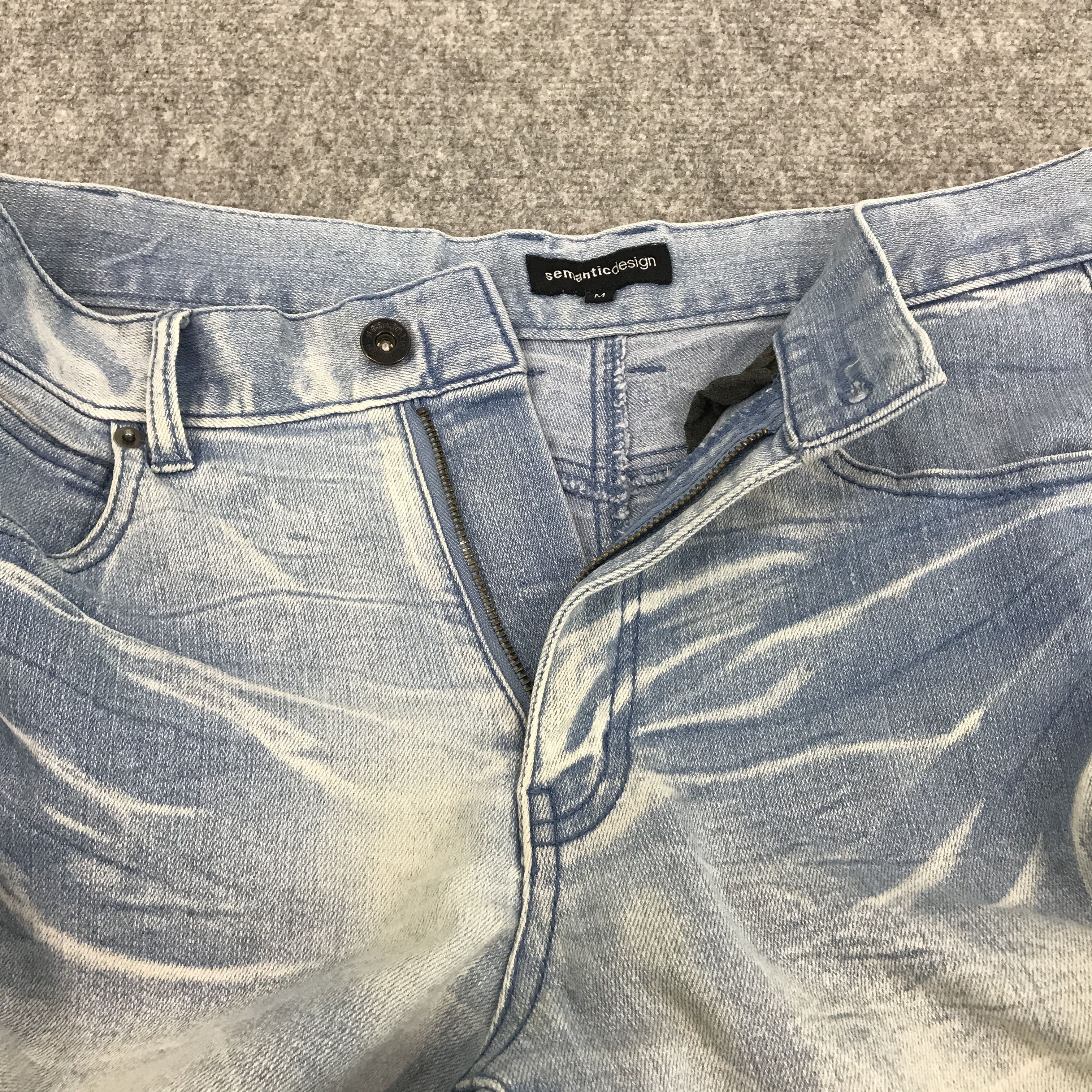Japanese Brand × semanticdesign SEMANTIC DESIGN JAPAN DESIGN SKINNY JEANS PANTA Size US 30 / EU 46 - 7 Thumbnail