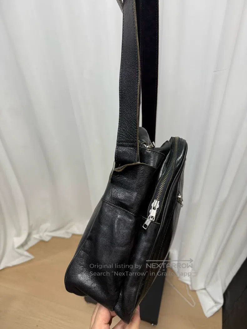 Yohji Yamamoto Yohji Yamamoto Square Cowhide Shoulder Bag Size ONE SIZE - 3 Thumbnail