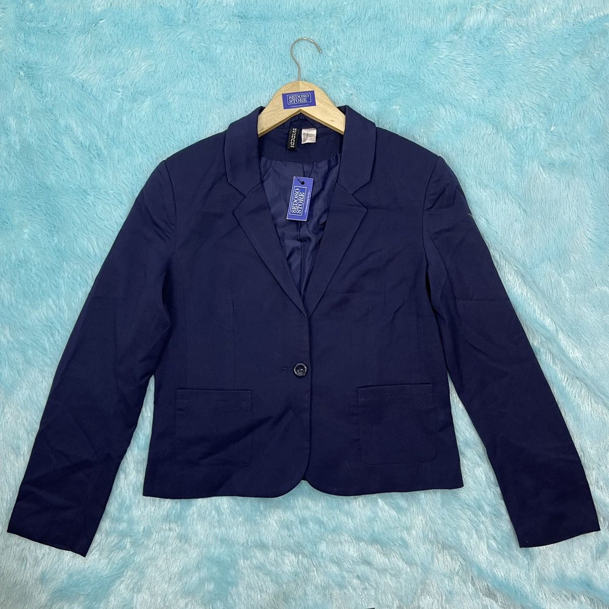 Divided × H&M DIVIDED Women's Navy Blazer Size XL / US 12-14 / IT 48-50 - 1 Thumbnail