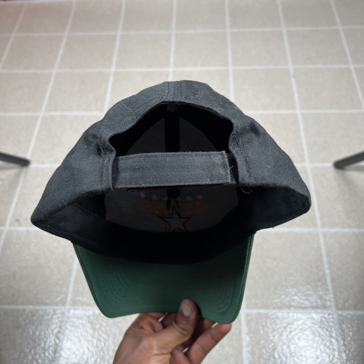 Reebok × Vintage Dallas Stars Black Strapback Hat Hockey NHL Reebok CCM Size ONE SIZE - 5 Thumbnail