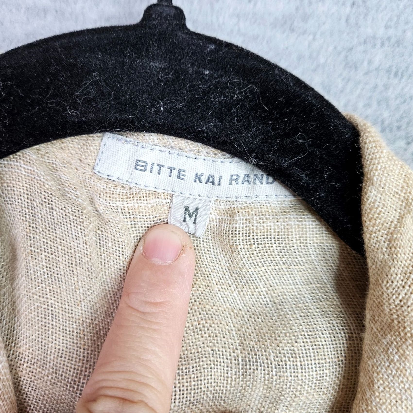 Vintage Bitte Kai Rand Vintage Women Linen Button Up Shirt M Oversized Lightweight Size M / US 6-8 / IT 42-44 - 7 Thumbnail