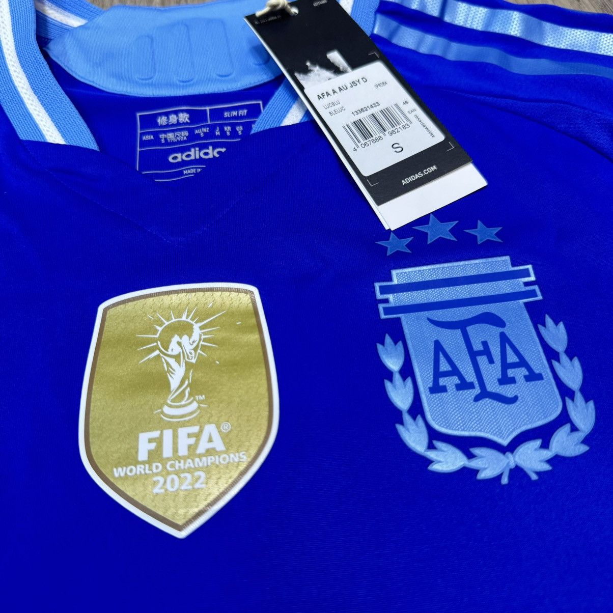 Adidas Argentina 24/25 player issue away shirt #20 Mac Allister Size US S / EU 44-46 / 1 - 5 Thumbnail