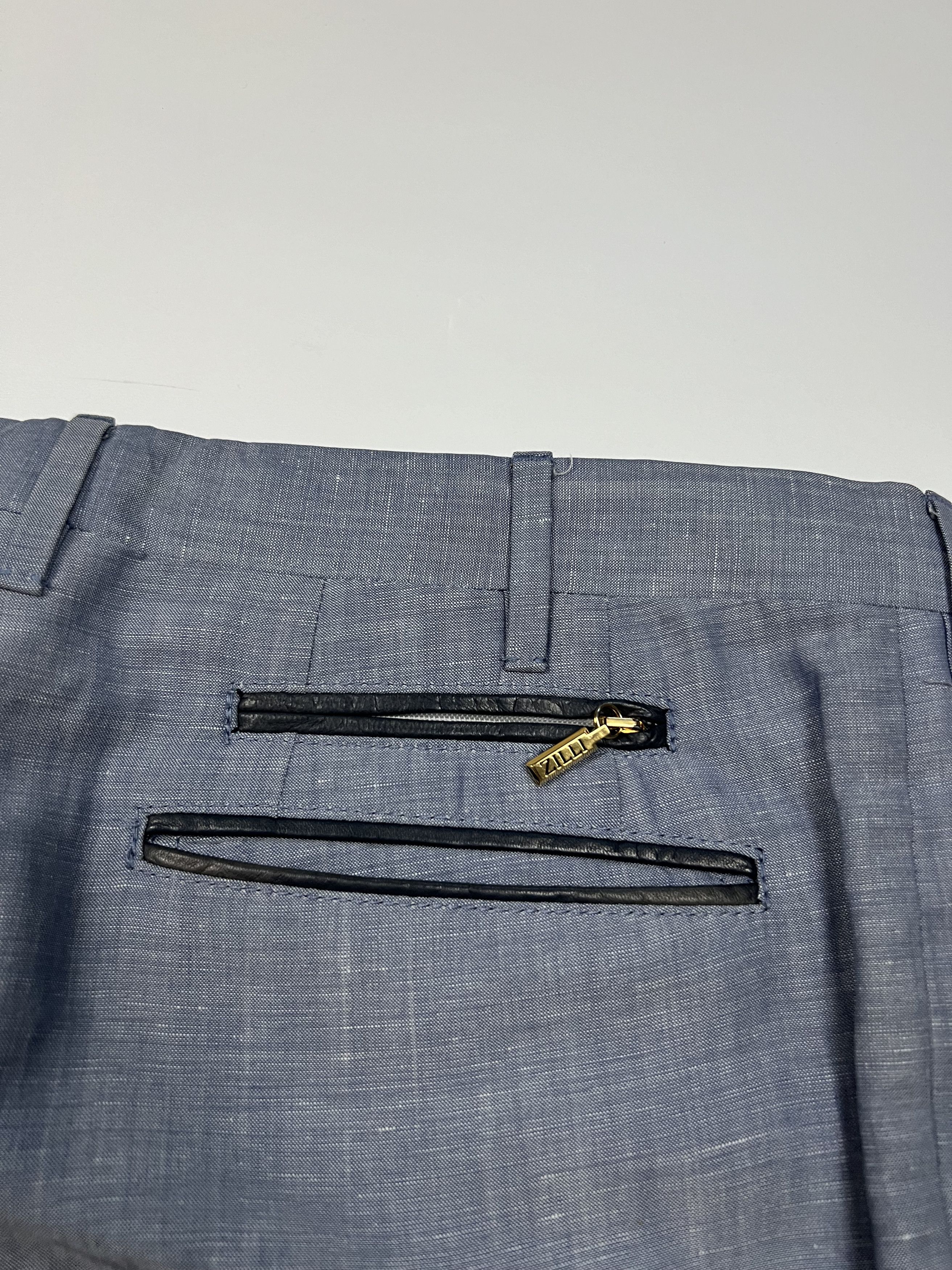 Zilli zilli pants mens size 54 wool mohair classic luxury Size US 38 / EU 54 - 5 Thumbnail