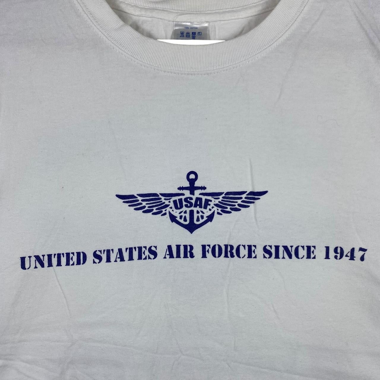 Other USAF A.F. ANCHOR United States Air Force Army Tee Shirt Top Size US L / EU 52-54 / 3 - 4 Thumbnail