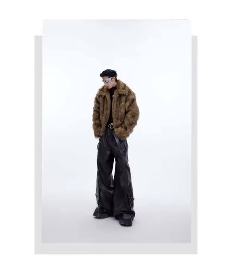 Japanese Brand × Vintage Soft fluffy faux fur coat Size US L / EU 52-54 / 3 - 2 Thumbnail