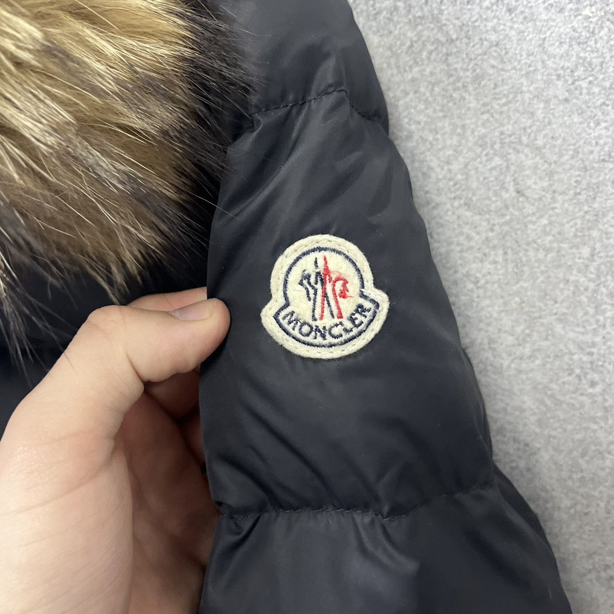 Moncler Moncler Parka Puffer Black fur Jacket Size M / US 6-8 / IT 42-44 - 12 Thumbnail