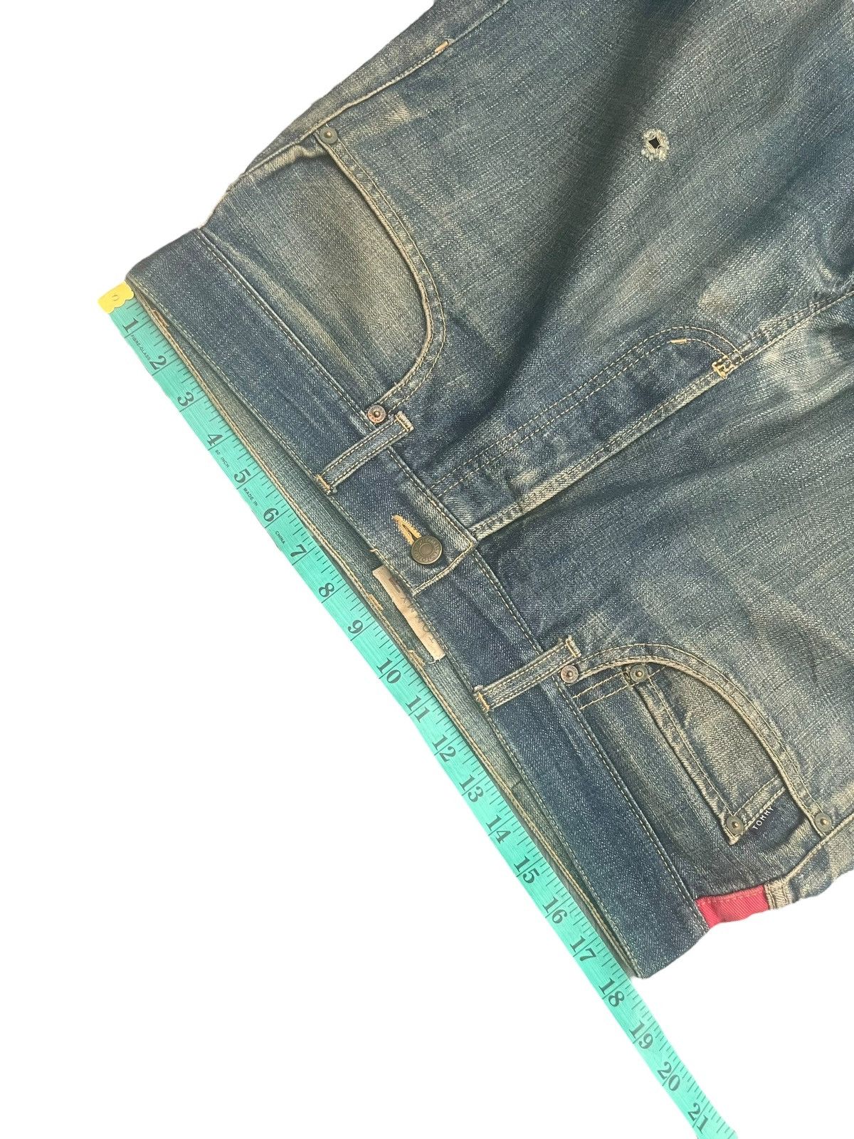 Tommy Hilfiger Tommy Faded Distresed Denim Size US 36 / EU 52 - 17 Thumbnail