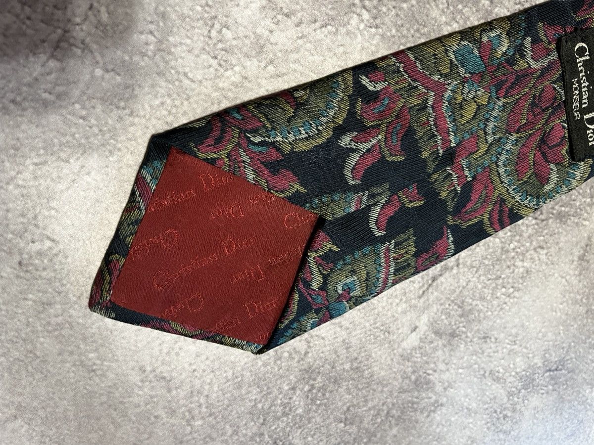 Christian Dior Monsieur RARE used Christian Dior Monsieur tie Size ONE SIZE - 3 Thumbnail