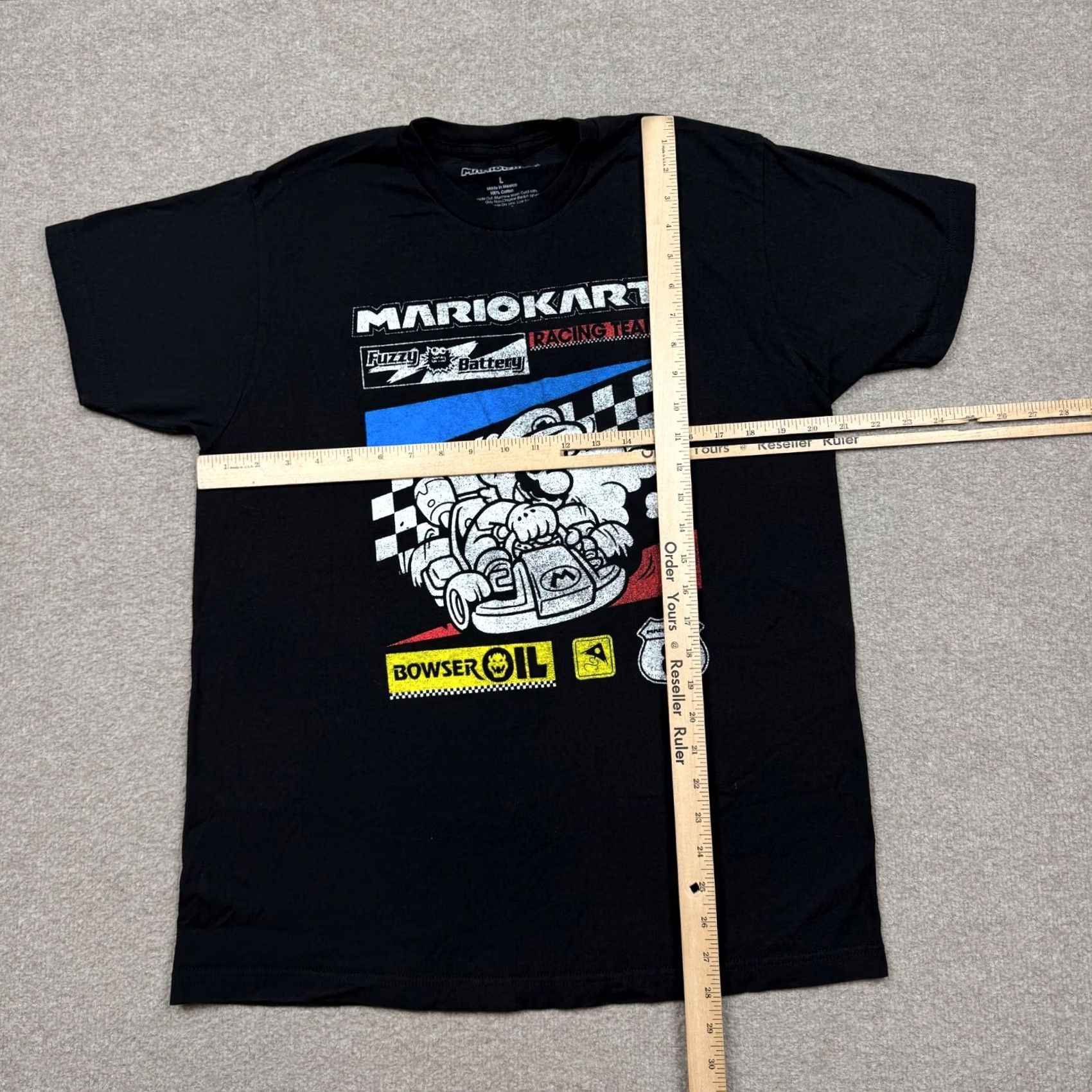 Nintendo Nintendo Mario Kart Shirt L Black Video Game Graphic Tee Men's Casual T Size Size US L / EU 52-54 / 3 - 5 Thumbnail