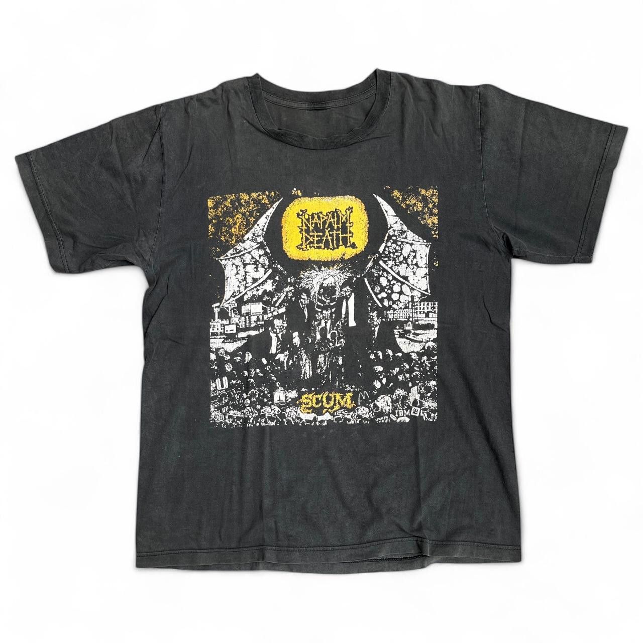 Band Tees Vintage Napalm death Scum Band tee Size US L / EU 52-54 / 3 - 1 Thumbnail